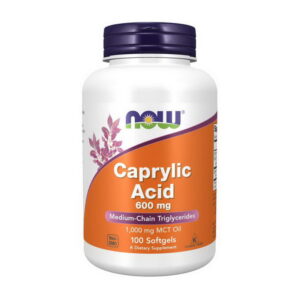 NOW Caprylic Acid 100 sgels