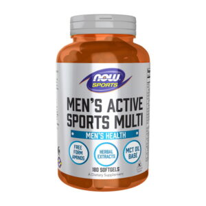 NOW Men's Active Sports Multi 180 caps
