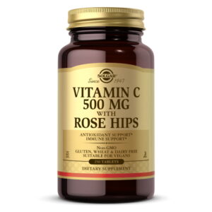 Solgar Vitamin C 500 mg with Rose Hips 250 tabs