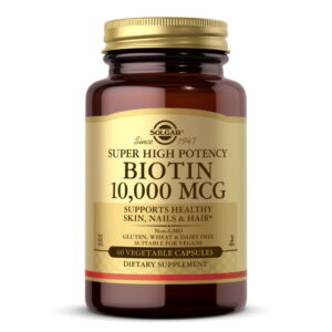 Solgar Biotin 10,000 mcg 60 veg caps