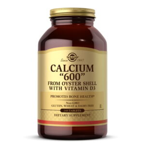 Solgar Calcium 600 with vit D3 240 tabs