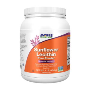 NOW Sunflower Lecithin Pure Powder 454 g