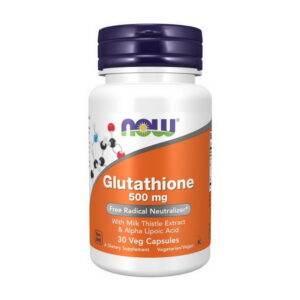 NOW Glutathione 500 mg 30 veg caps