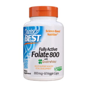 Doctor's BEST Fully Active Folate 800 mcg 60 veg caps