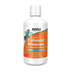 NOW Colloidal Minerals 946 ml raspberry