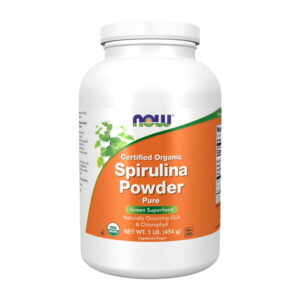 NOW Organic Spirulina Powder 454 g pure