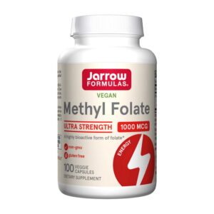 Jarrow Formulas Methyl Folate 1000 mcg 100 veggie caps