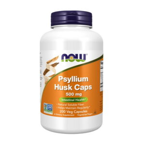 NOW Psyllium Husk Caps 500 mg 500 veg caps