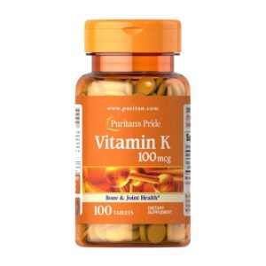 Puritan's Pride Vitamin K 100 mcg 100 tab