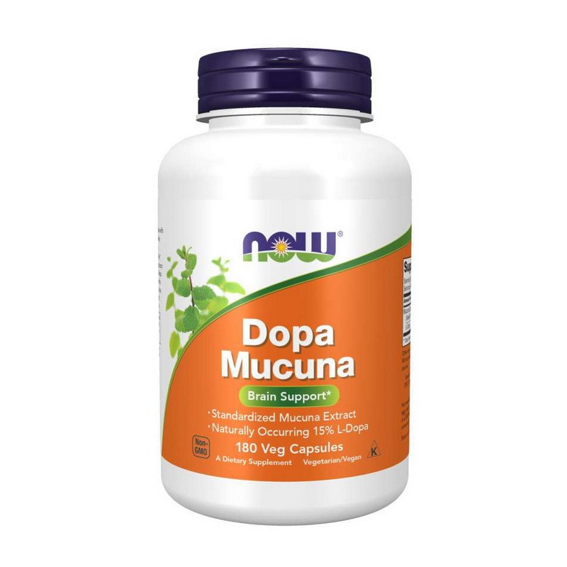 NOW DOPA Mucuna 180 veg caps