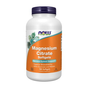 NOW Magnesium Citrate 180 softgels