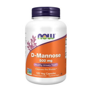 NOW D-Mannose 500 mg 120 veg caps