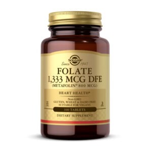 Solgar Folate 1,333 mcg DFE (Metafolin 800 mcg) 100 tab