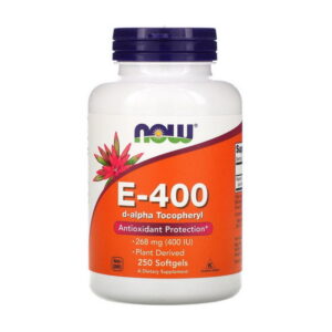 NOW E-400 d-alpha Tocopheryl 250 softgels