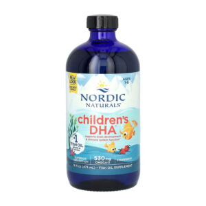 Nordic Naturals Children's DHA 530 mg Omega-3 473 ml natural strawberry