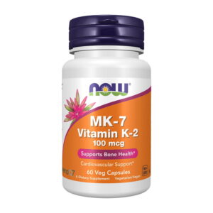 NOW MK-7 Vitamin K-2 100 mcg 60 veg caps