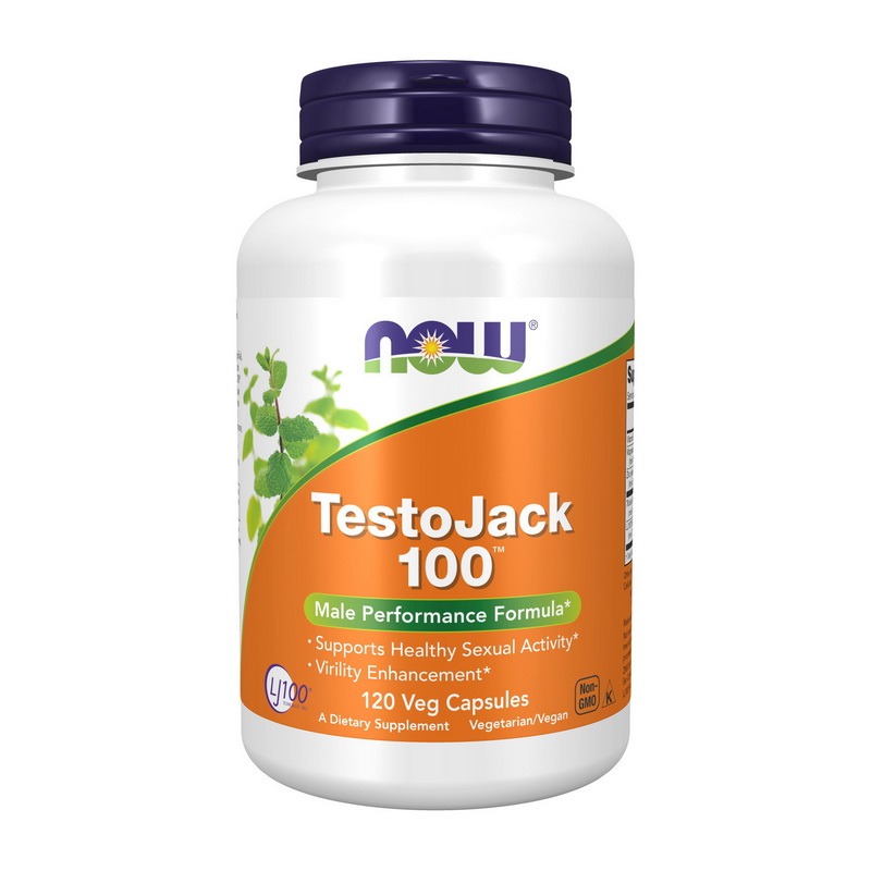 NOW Testo Jack 100 120 veg caps