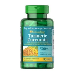 Puritan's Pride Turmeric Curcumin 500 mg 90 caps