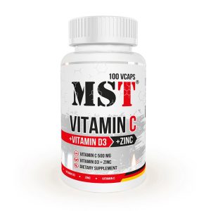 MST Vitamin C 500 mg + Vitamin D3 + Zinc 100 vcaps