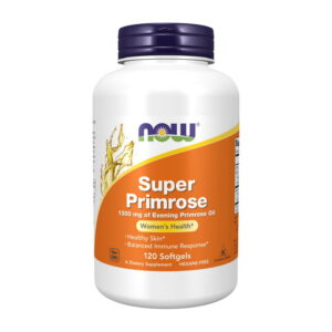 NOW Super Primrose 1300 mg of Evening Primrose Oil 120 sgels