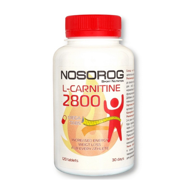 NOSOROG L-Carnitine 2800 mega tabs 120 tab
