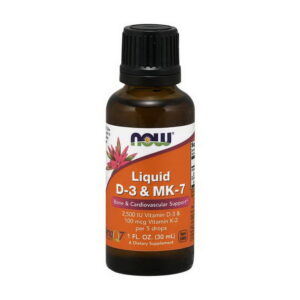 NOW Liquid D-3 & MK-7 2500 IU 30 ml