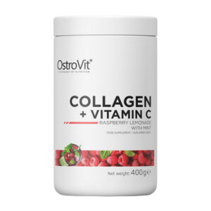 OstroVit Collagen + Vitamin C 400 g black currant