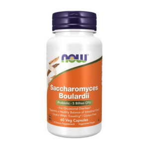 NOW Saccharomyces Boulardii 60 veg caps