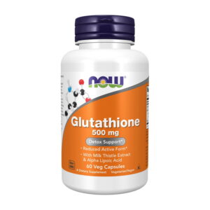 NOW Glutathione 500 mg 60 veg caps