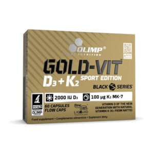 OLIMP Gold-Vit D3 + K2 Sport Edition (2000 IU/100 µg) 60 caps