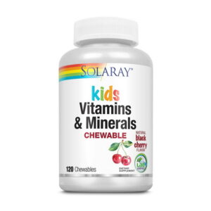 Solaray Kid`s Vitamin & Minerals 120 chewables black cherry