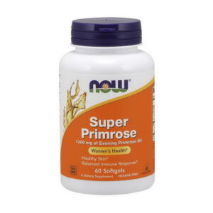 NOW Super Primrose 1300 mg of Evening Primrose Oil 60 softgels