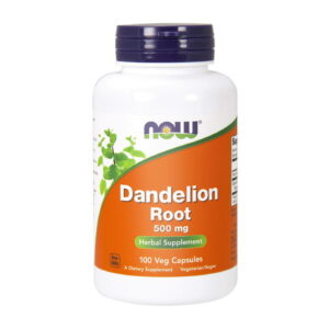 NOW Dandelion Root 500 mg 100 veg caps