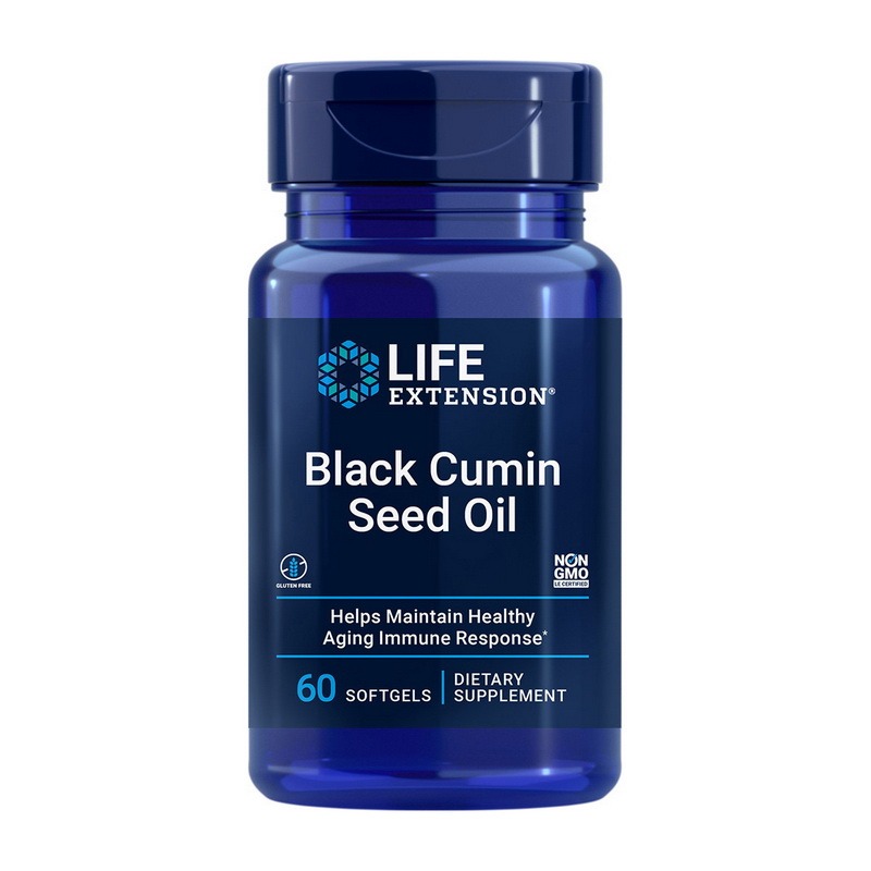 Life Extension Black Cumin Seed Oil 60 softgels