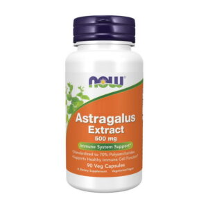NOW Astragalus Extract 500 mg 90 veg caps