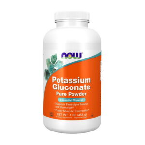 NOW Potassium Gluconate Pure Powder 454 g