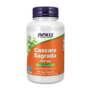 NOW Cascara Sagrada 450 mg 100 veg caps