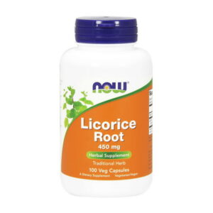 NOW Licorice Root 450 mg 100 veg caps