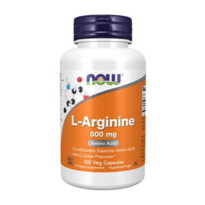 NOW L-Arginine 500 mg 100 caps