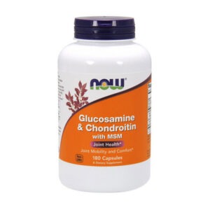 NOW Glucosamine & Chondroitin with MSM 180 caps