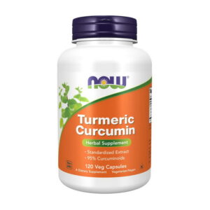 NOW Turmeric Curcumin 665 mg 120 veg caps