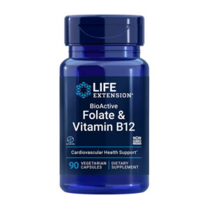 Life Extension Folate & Vitamin B12 90 veg caps