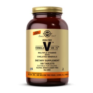 Solgar Formula V VM - 75 Iron-Free 180 tab