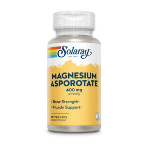 Solaray Magnesium Asporotate 400 mg 60 veg caps