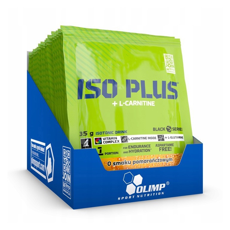 OLIMP Iso Plus + L-Carnitine 35 g lemon