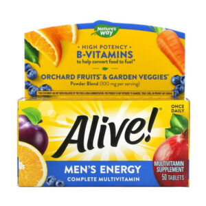 Nature's Way Alive! Men's Energy 50 tab