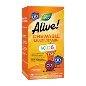 Nature's Way Alive! Kid's Chewable Multivitamin 120 tab