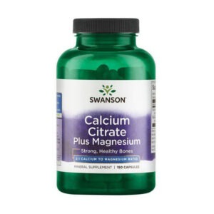 Swanson Calcium Citrate Plus Magnesium 150 caps