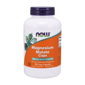 NOW Magnesium Malate 180 veg caps