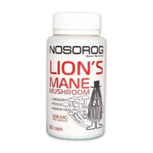 NOSOROG Lion's Mane Mushroom 500 mg 60 caps